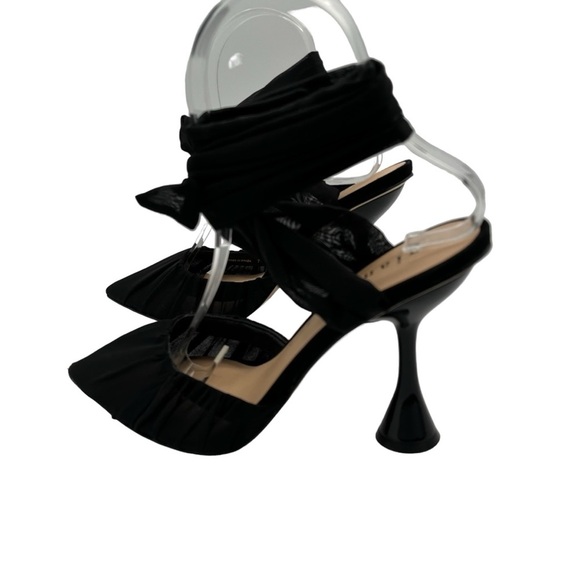 Gianni Bini Henzlee Chiffon Ankle Wrap Up Pumps Women's Size 7.5 - Picture 5 of 10